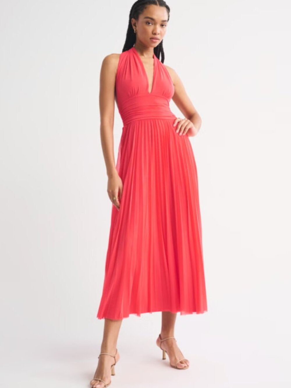 Abercrombie & Fitch Coral 5-1 Convertible dress